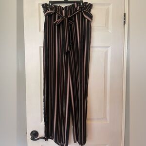 Striped Flowy Pants